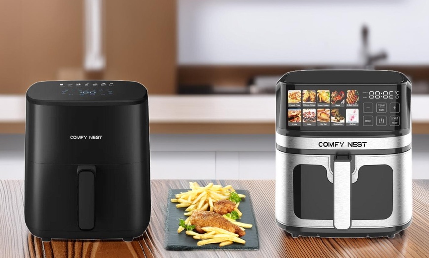 Image 1: Comfy Nest Heißluftfritteuse CN06191 oder CN06160 mit Digitalanzeige