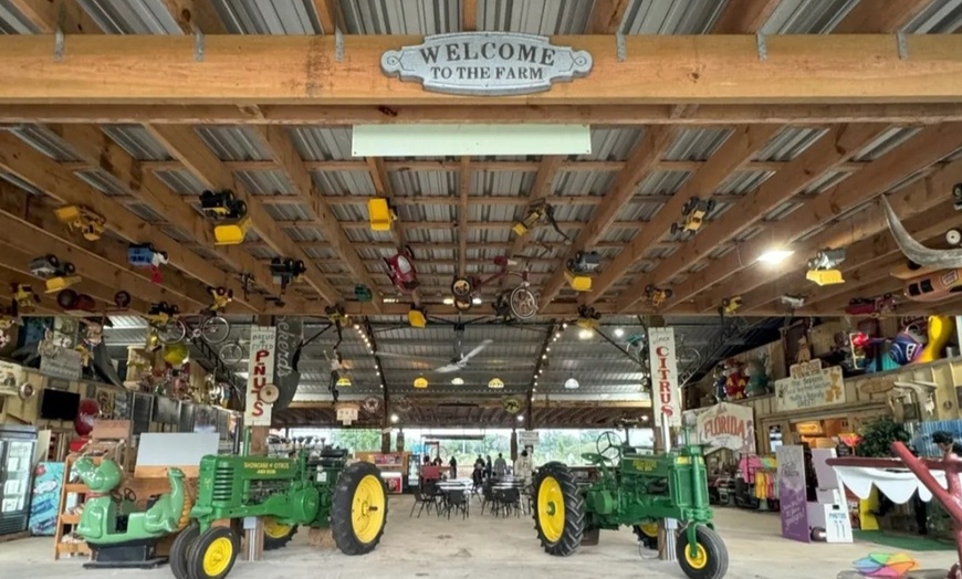 Image 9: Explore 2,500-Acre Estate with Modified Monster Trucks & Wildlife! 