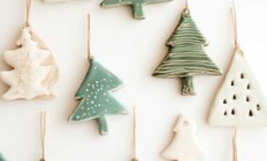 Image 3: Christmas Handbuilding Pottery Class for One or Two — 30% Off
