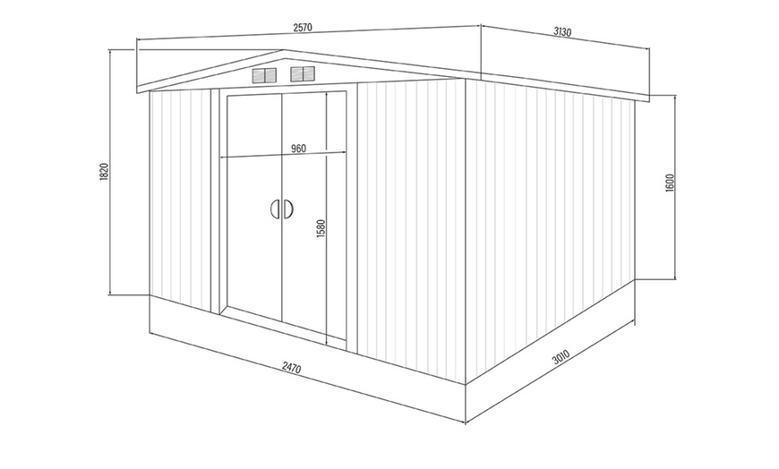 Image 11: Home Deluxe Geräteschuppen BOHIO