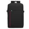 Image 14: Kono 20L Cabin Backpack with Red Trim for 15.6” Laptop Travel Daypack