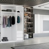 Image 4: Modern High Gloss Door Wardrobe With Mirror and Drawers