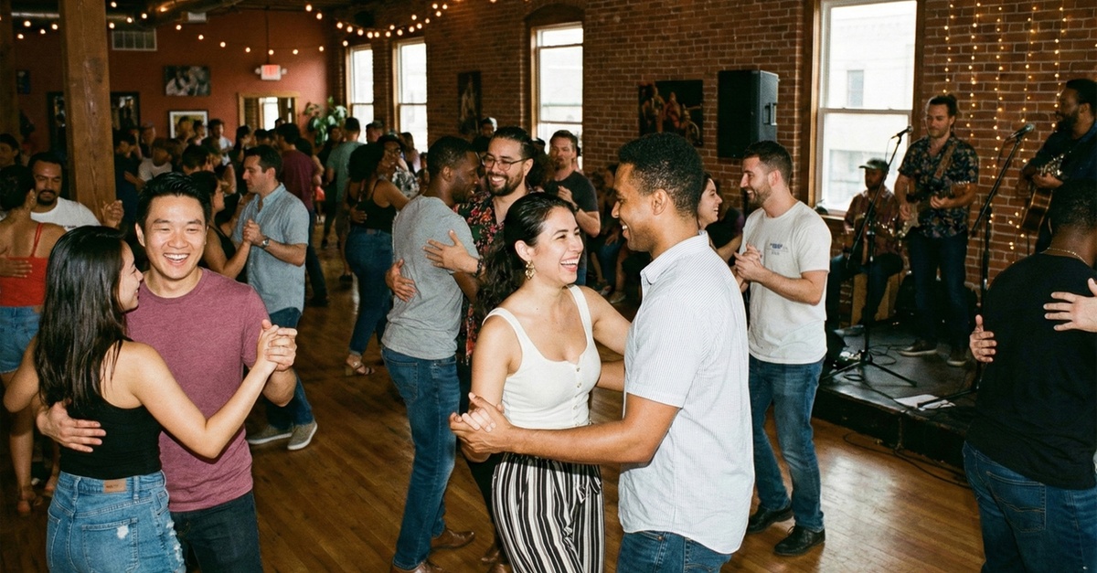 Clase de baile de salsa en Hakuna Bachata, Madrid