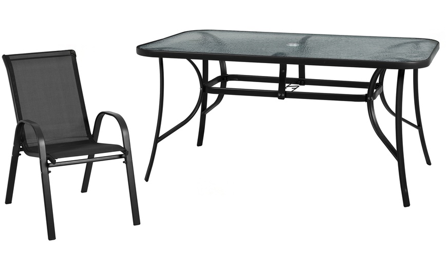 Image 6: Set tavolo e 6 sedie da giardino