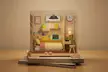 DIY Miniature Dollhouse 3D Puzzle Kit with Acrylic Dust Cover - Image 5