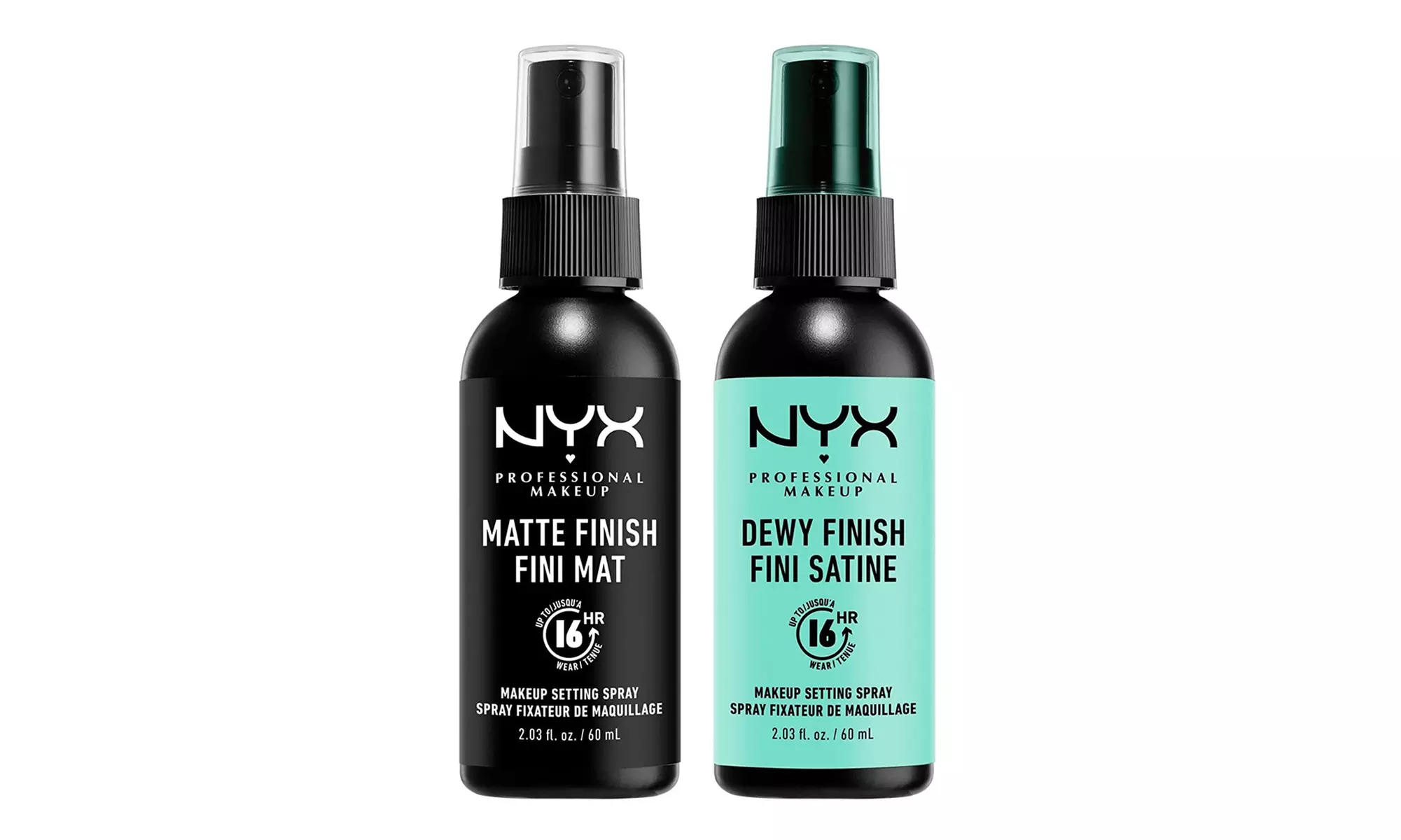 NYX Long Lasting Makeup Setting Spray Matte Dewy or Radiant Finish