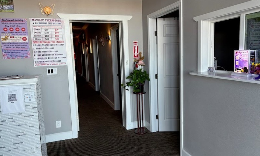 Image 7: Indulge in Full Body Combo Massage, Hot Stone, Foot Scrub, & More