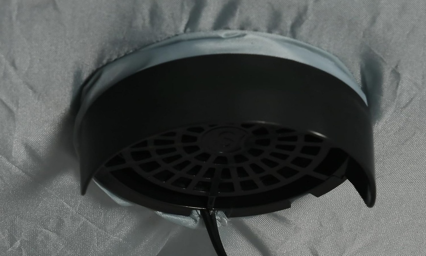 Image 53: HomCom Halloween Inflatable Decorations, Ghosts and Skeletons