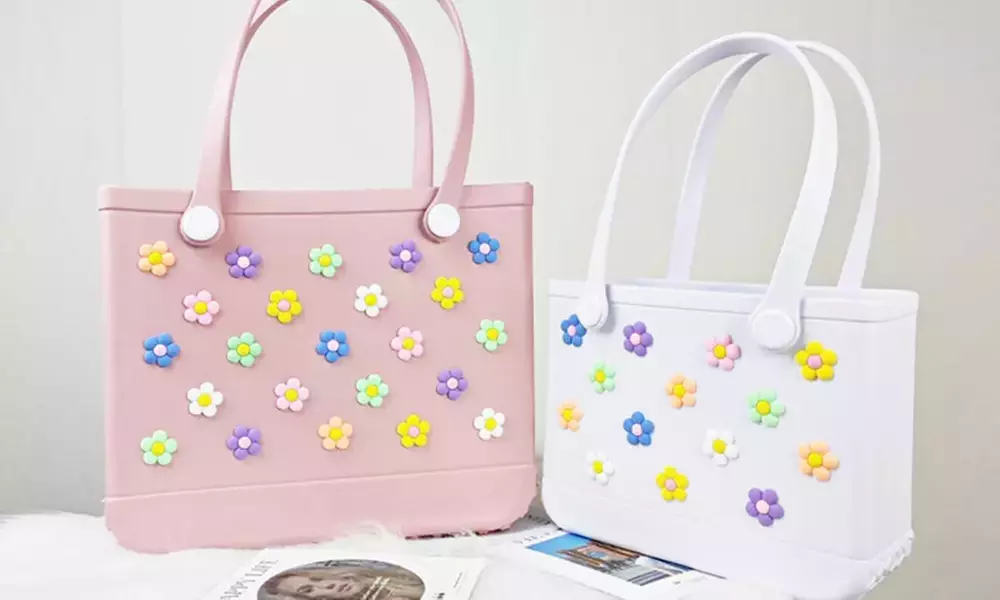 Get Mom beach-ready with these trendy, Waterproof Custom Beach Bags