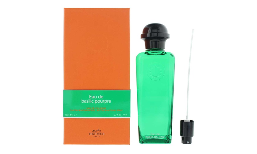 Image 1: Hermès Eau De Basilic Pourpre Eau de Cologne 200ml