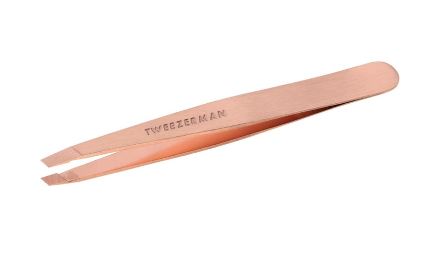Image 2: Tweezerman Slant Tweezers