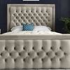 Image 2: DS Living Kingston Upholstered Soft Velvet Bed