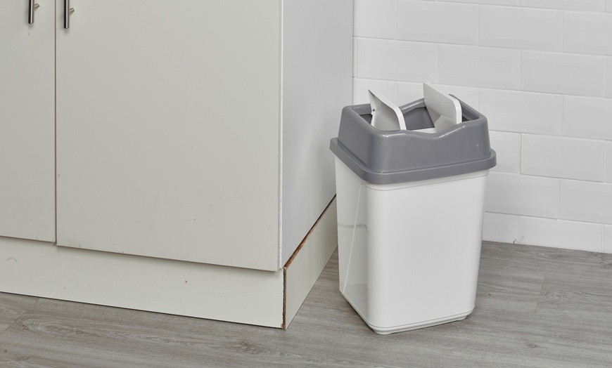 Image 8: Plastic Kitchen Waste Bins