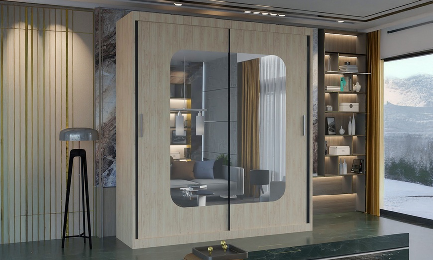 Image 5: Sliding Wardrobes 4 Montana Sliding Wardrobe with Mirror