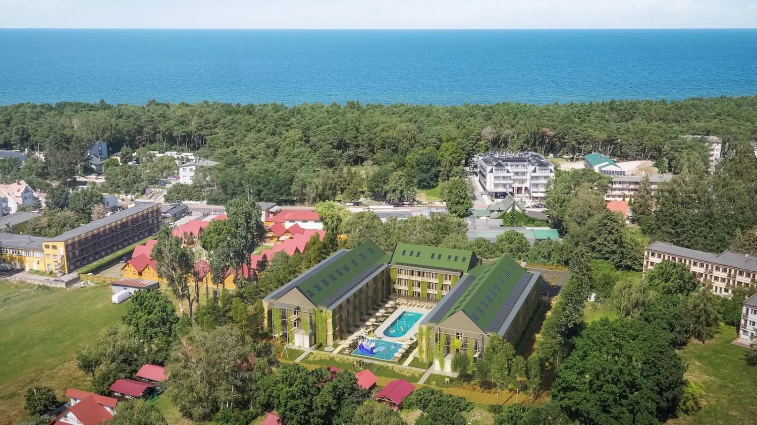 Pokój studio lub apartament standardowy w Dźwirzynie