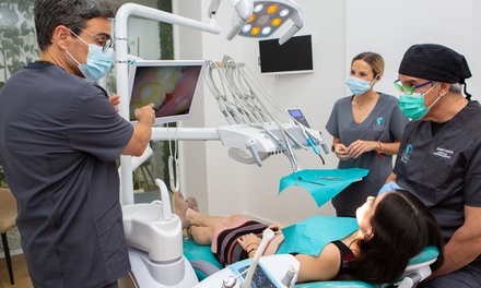 1 sesión de blanqueamiento dental e higiene bucal con pulido fluorización, revisión y radiografía - Espai Dental Valencia - Benimaclet