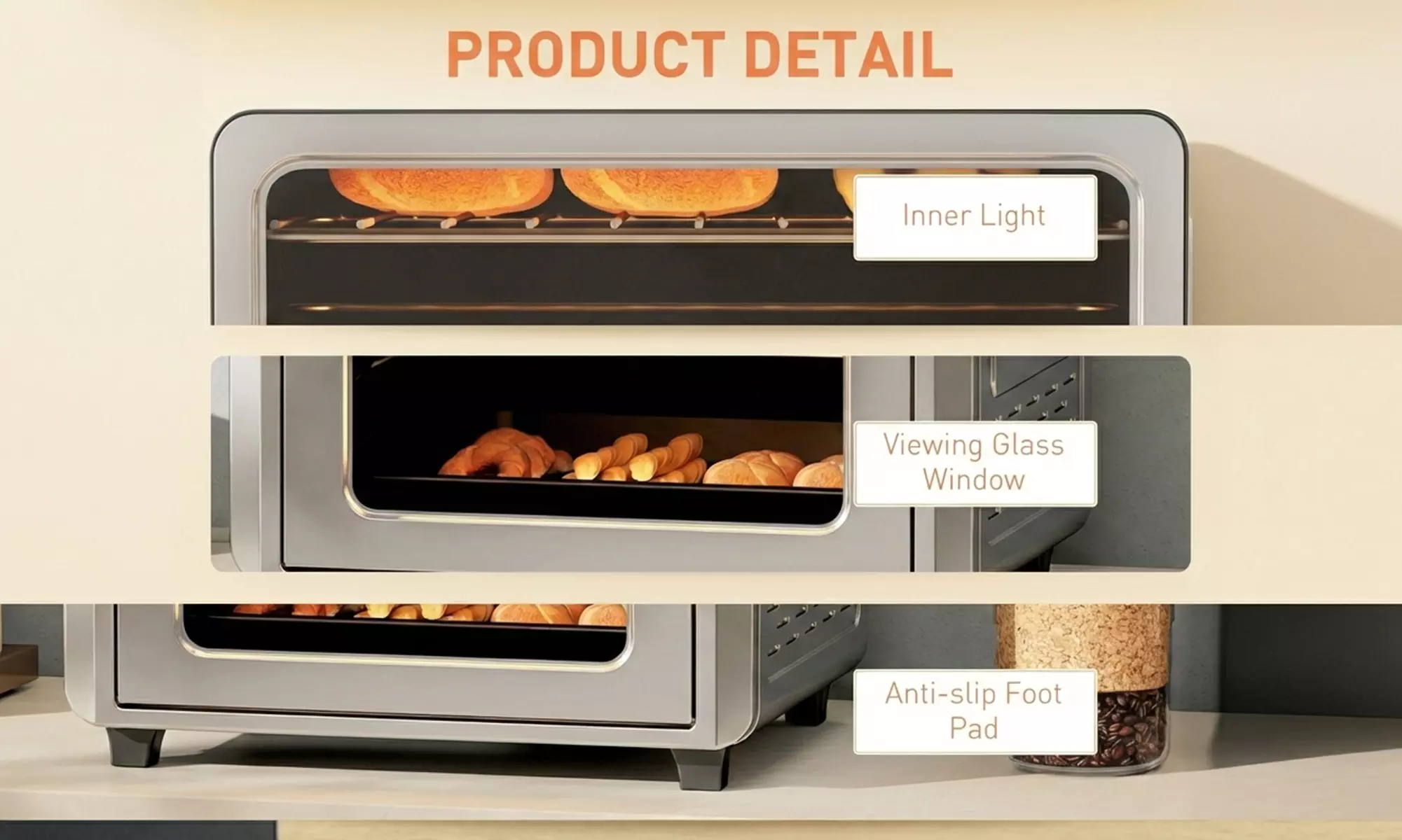 HOMCOM Air Fryer Oven