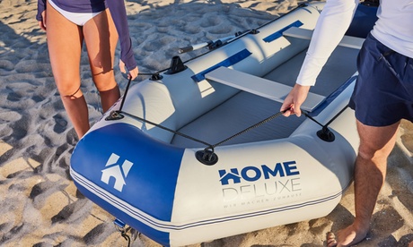 Home Deluxe HOME DELUXE Schlauchboot PIKE Größe L 330x136 cm Mit Motor