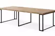 Table ou console extensible effet bois, 8 à 12 personnes, dimension au choix, Kocoon, livraison offerte - Image 7