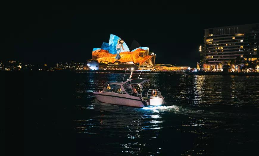 Image 11: Escape the Crowds with a 20-Min Sydney Harbour Vivid Cruise Experience