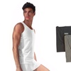Image 1: 3 canottiere da uomo in cotone Enrico Coveri