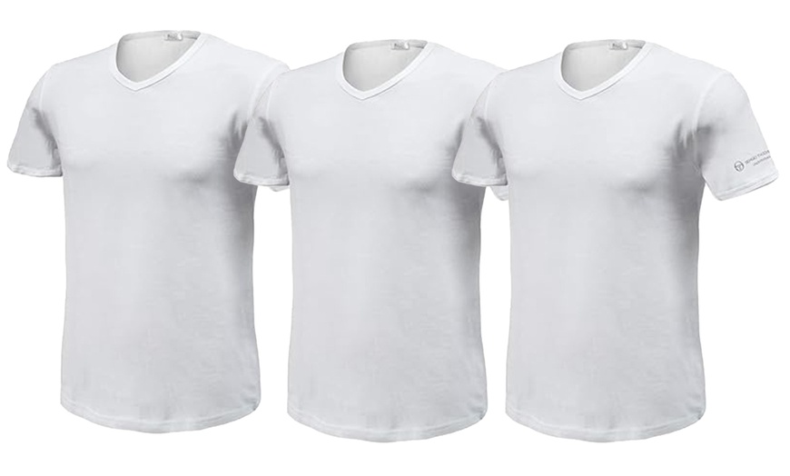 Image 5: Pack T-shirt col V Sergio Tacchini
