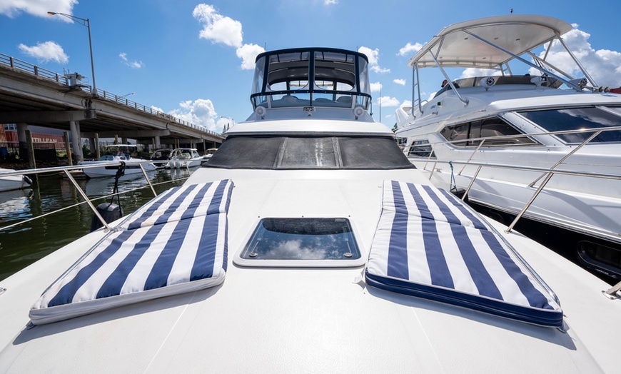 Image 2: Celebrate Any Occasion with a Party Yacht Cruise for Your Group