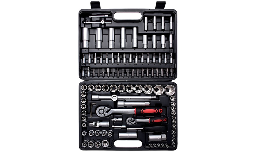 Image 6: Malette à outils polyvalente de 108 pièces