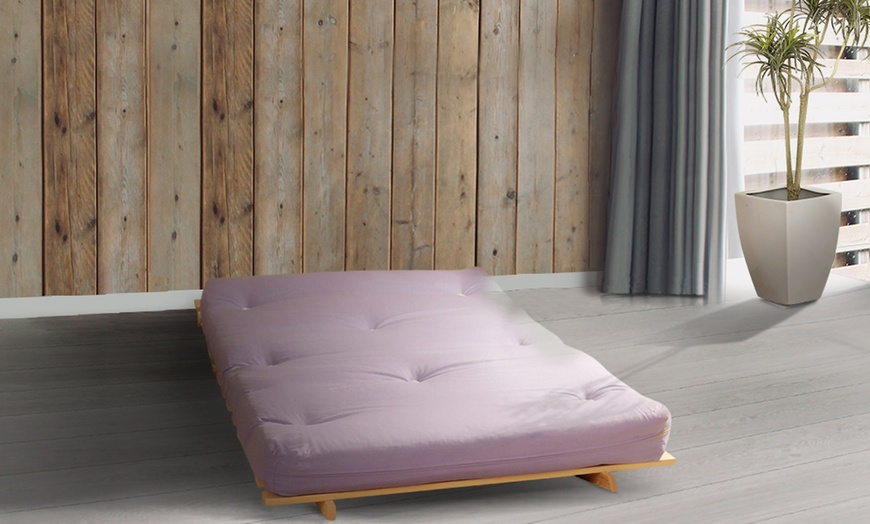 Image 30: Futon Frame and Mattress