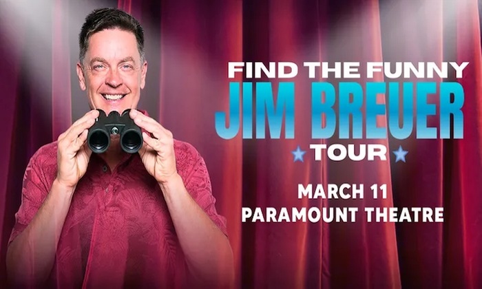 Jim Breuer: Find the Funny on March 11 at 8 PM