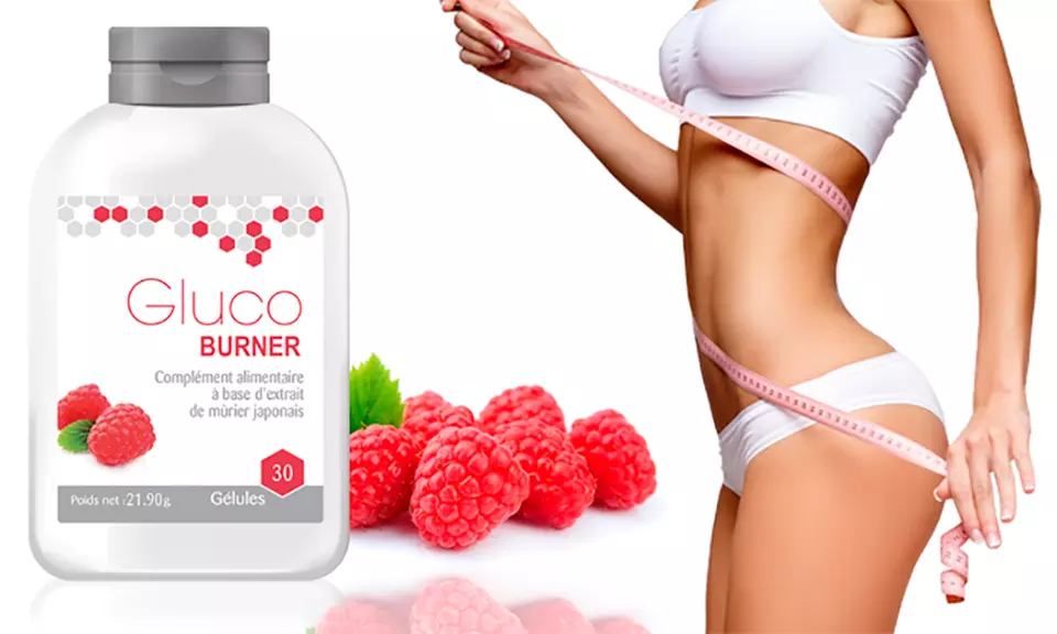 30, 60 oder 120 Kapseln GlucoBurner Kapseln mit Maulbeere zum Gewichtsmanagement - Primary Image