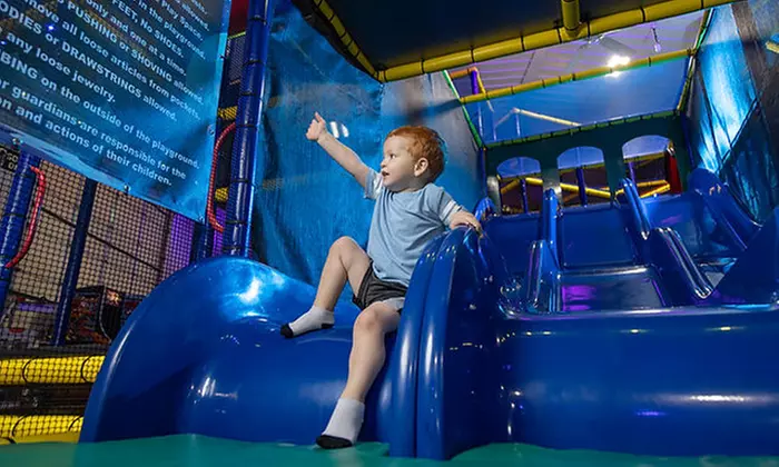 Open-Play Visit for One or Two Children at an Indoor Playground