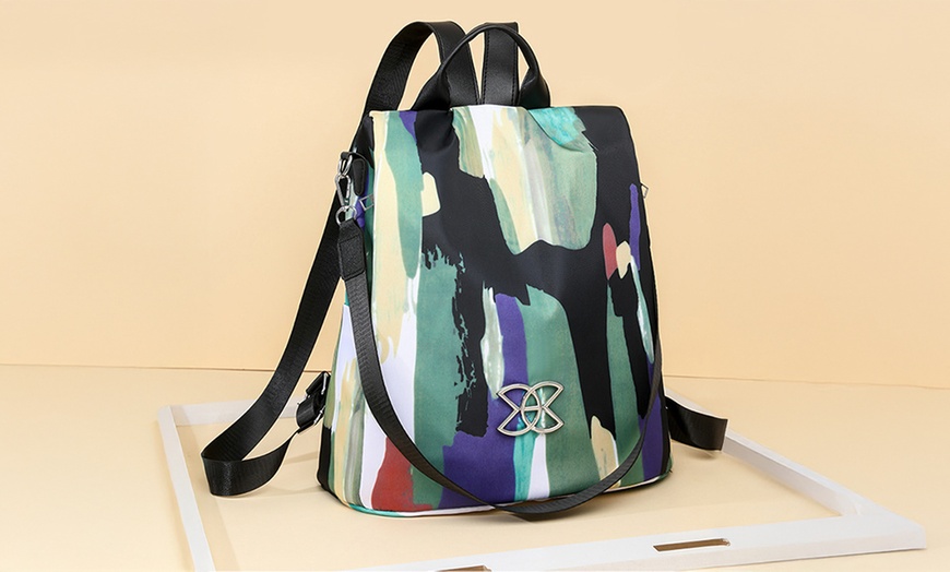 Image 4: Oxford Anti-theft Women's Backpack