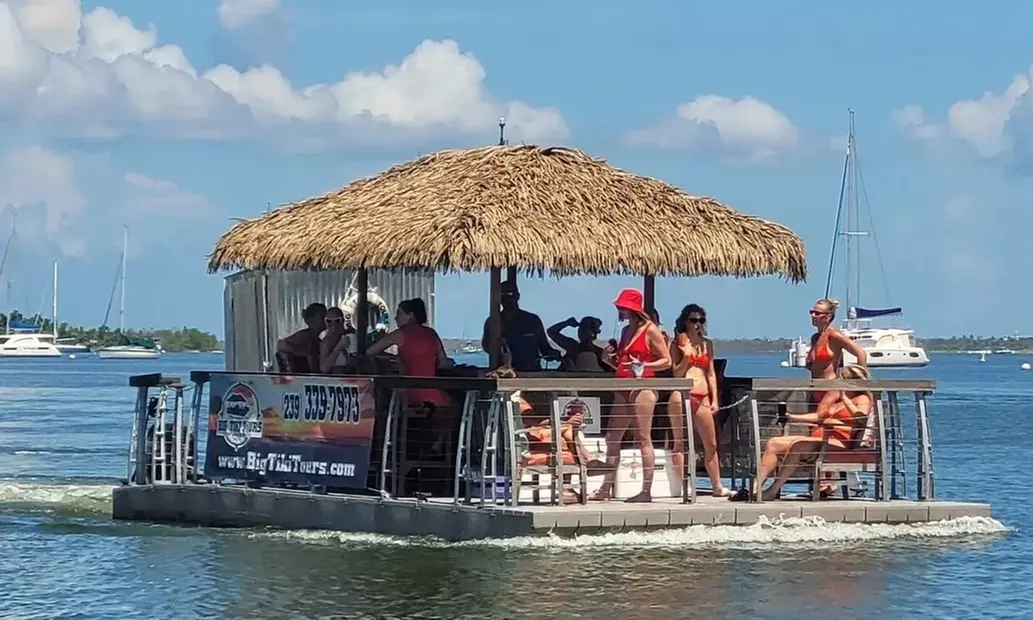 90-Min Sunset or 3-Hour Family Friendly Tiki Tours at Fort Myers Beach