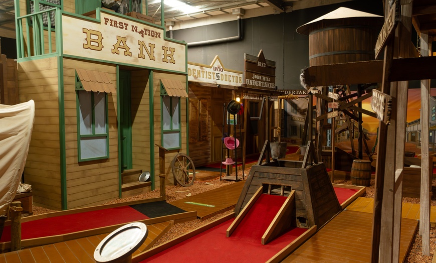 Image 2: Mega Mini Golf Group Deal 18 Hole Course For Up to Ten People 