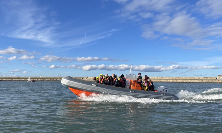 Image 1: Embark on Dublin Bay with Boat Cruise for One, Two or Four Adults