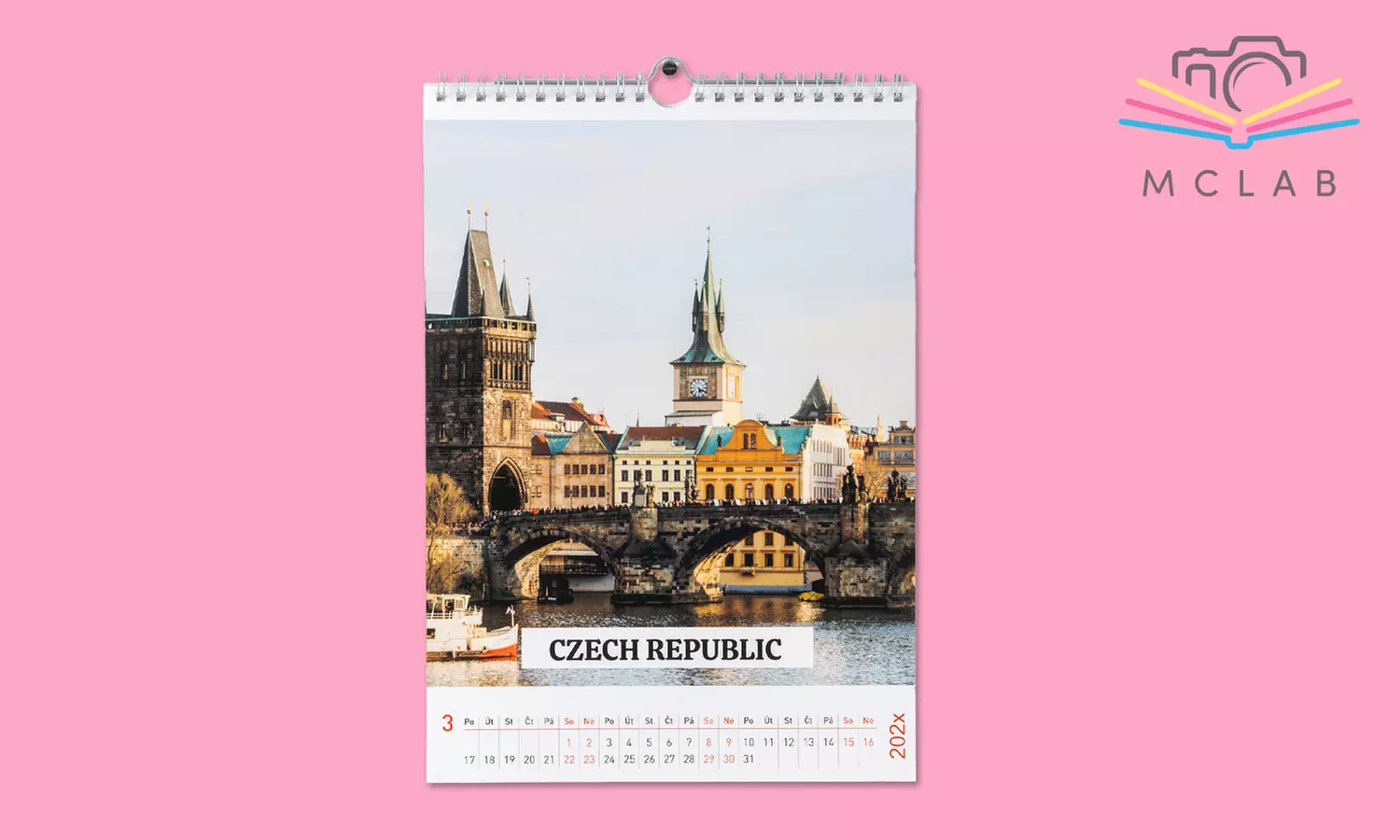 Personalisierbarer Wandkalender A4, Wandkalender A3 oder Tischkalender