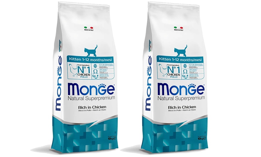 Image 3: 1 o 2 confezioni da 10 kg di cibo per gatti Monge Natural 