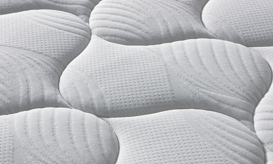 Image 4: Lit coffre Florence tissu, matelas ''Cosmos'' en option