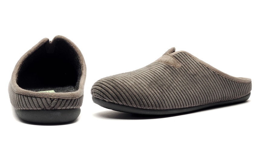 Image 4: Cotswold Blackbird Men's Mule Slippers