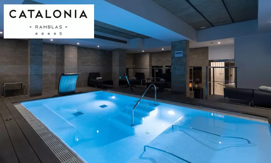 Tu momento de relax: acceso spa y masaje en hotel Catalonia Ramblas 4*