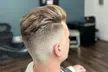 Revamp Your Hairdo with One Men's Haircut with/without Hot Towel Shave at Balonze Barbers - Up to 51% Off - Second Medium