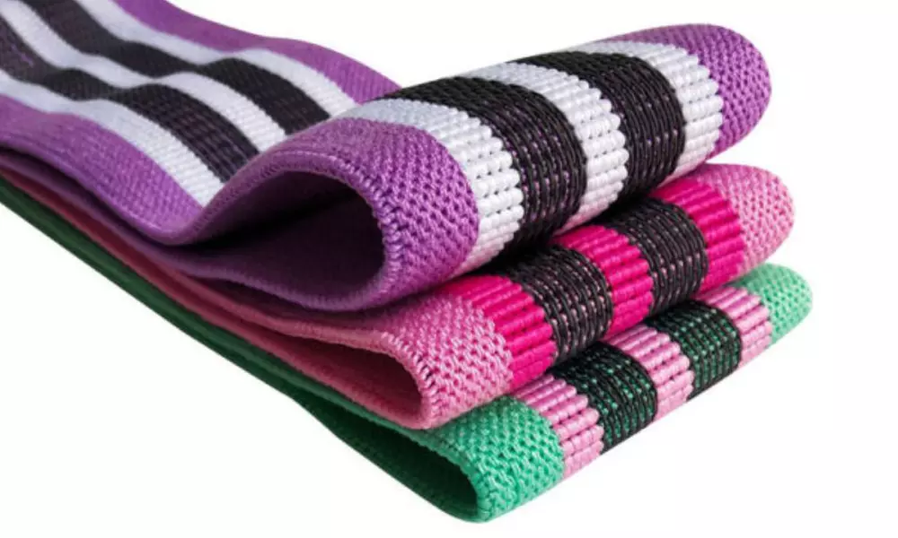 Three-Piece Resistance Loop Band for Squats and Leg Workouts