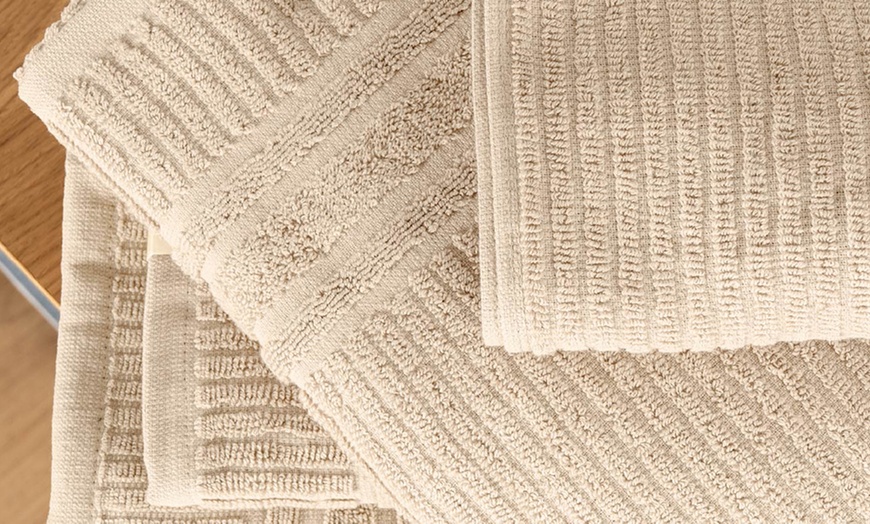 Image 23: 5er-Set Baumwoll-Handtücher