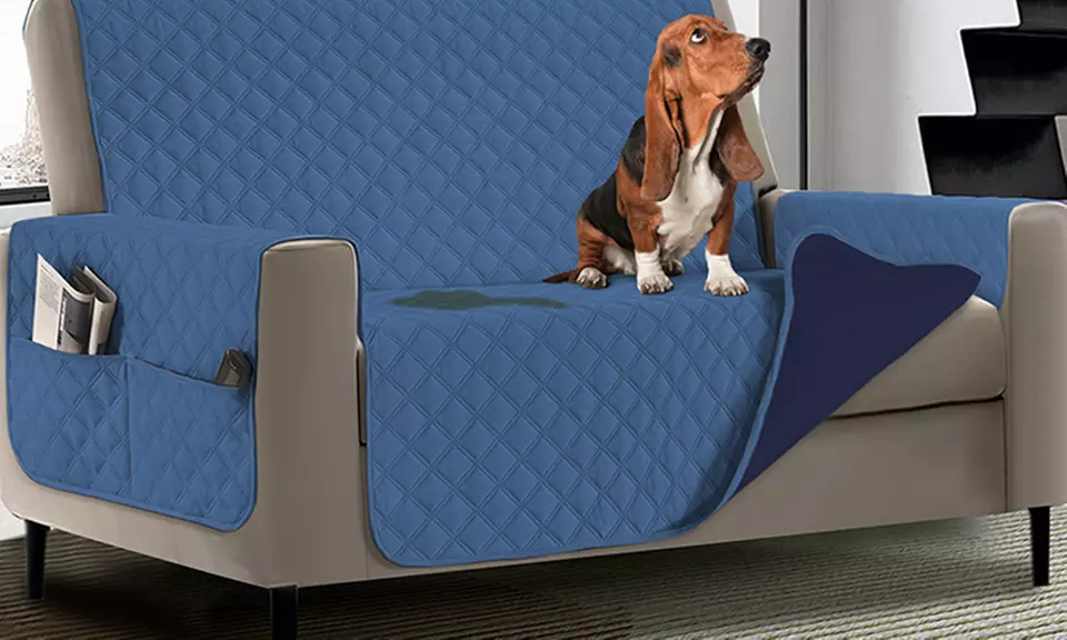 Housse de canapé imperméable, anti-tache, matelassée