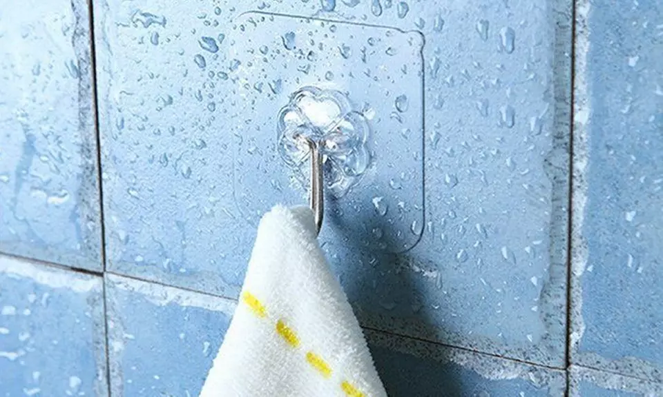 10-30PC Strong Transparent Suction Cup Sucker Wall Hooks Hanger Kitchen Bathroom