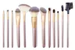Ivory Makeup Brush Set with Traveling Case (12 Piece) - Second Medium