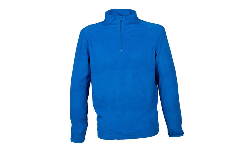 Image 6: 1 o 3 pile da uomo con zip di CLRS