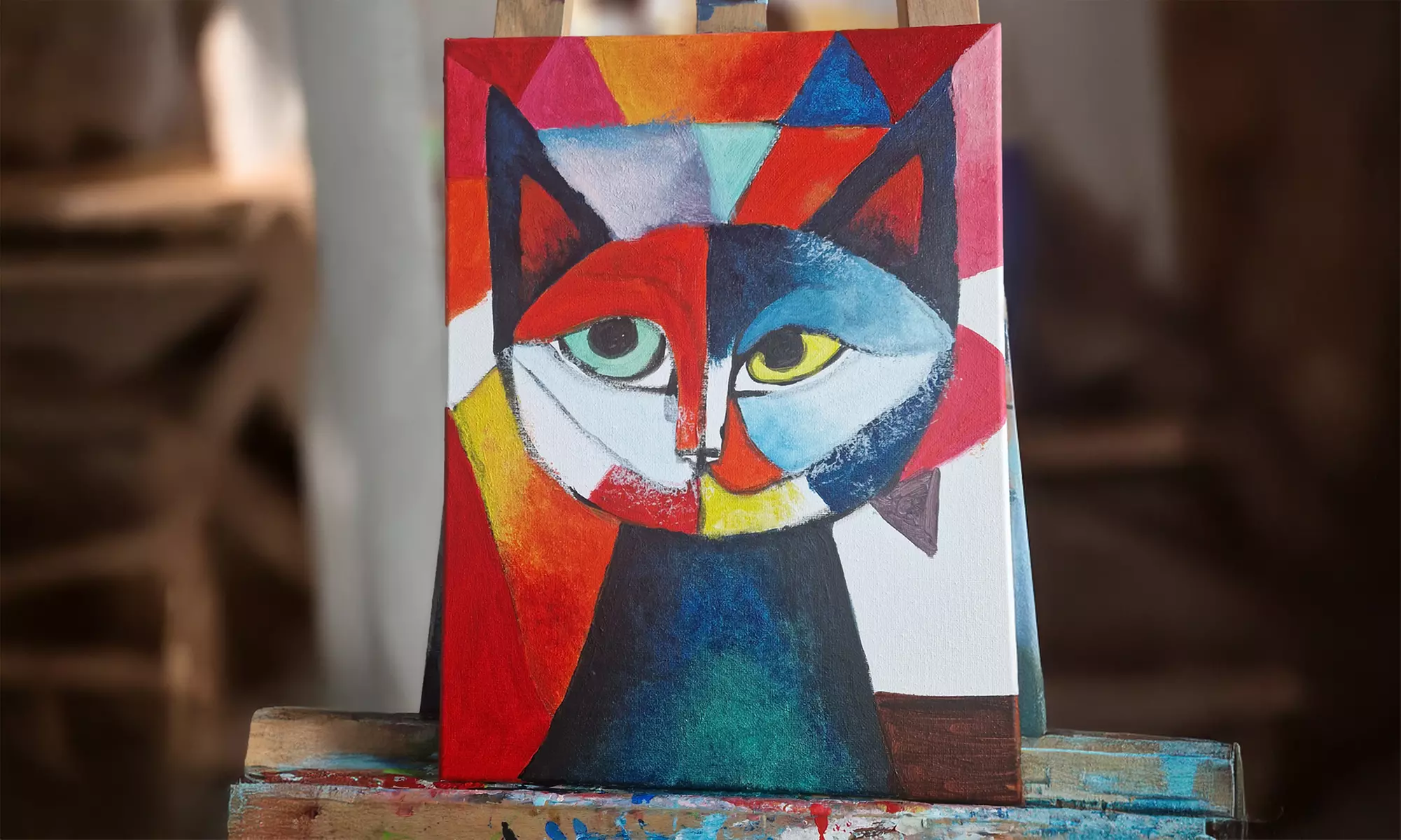 Warsztaty: "Malowanie przy winie" z widokiem na panoramę Warszawy