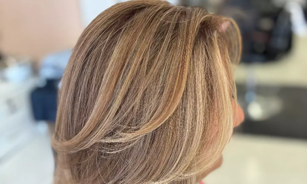 Get Haircut, Condition & Blowdry, Single Process, Highlights, & More at Shalom Beauty Spa- Up to 51% Off